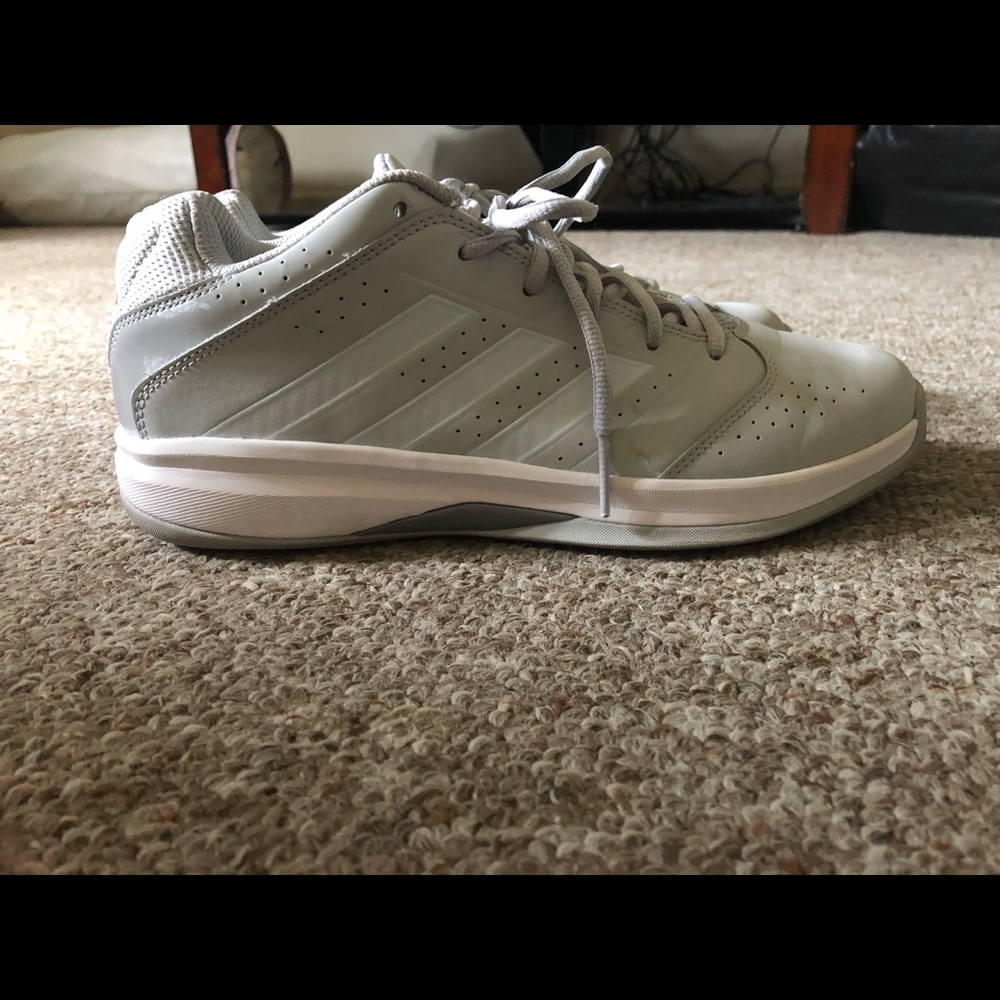 Grey/Teal Adidas sneakers